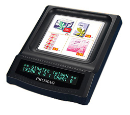 Настольный вакуум-флуоресцентный (VFD) Дисплей покупателя с монетницей DSP802U в Волгограде