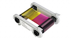 Полноцветная лента (YMCKO) на 500 оттисков с чистящим роликом; для принтера Advent SOLID 700 в Волгограде